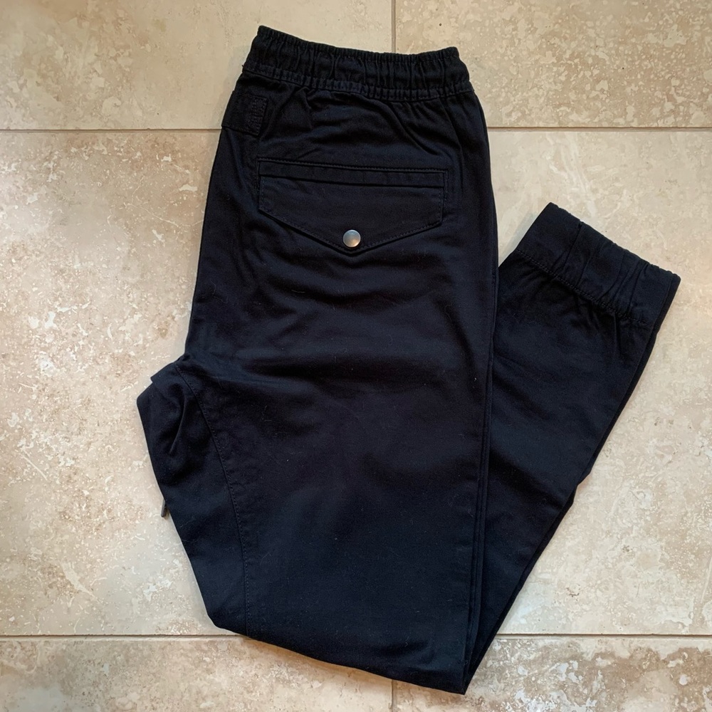 H&M black twill joggers men’s size 32
